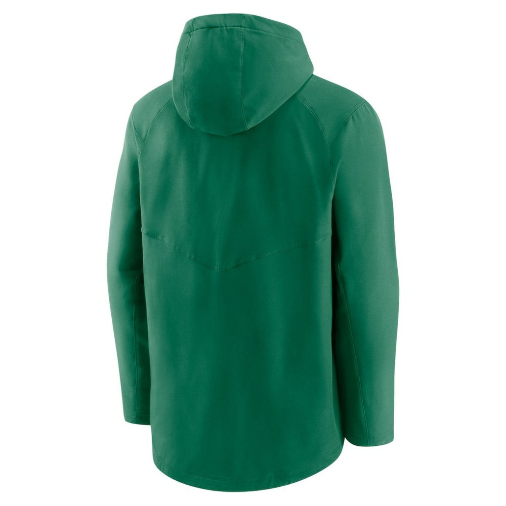 MLB Athletics Nike Authentic Collection Performance Raglan Full-Zip Hoodie