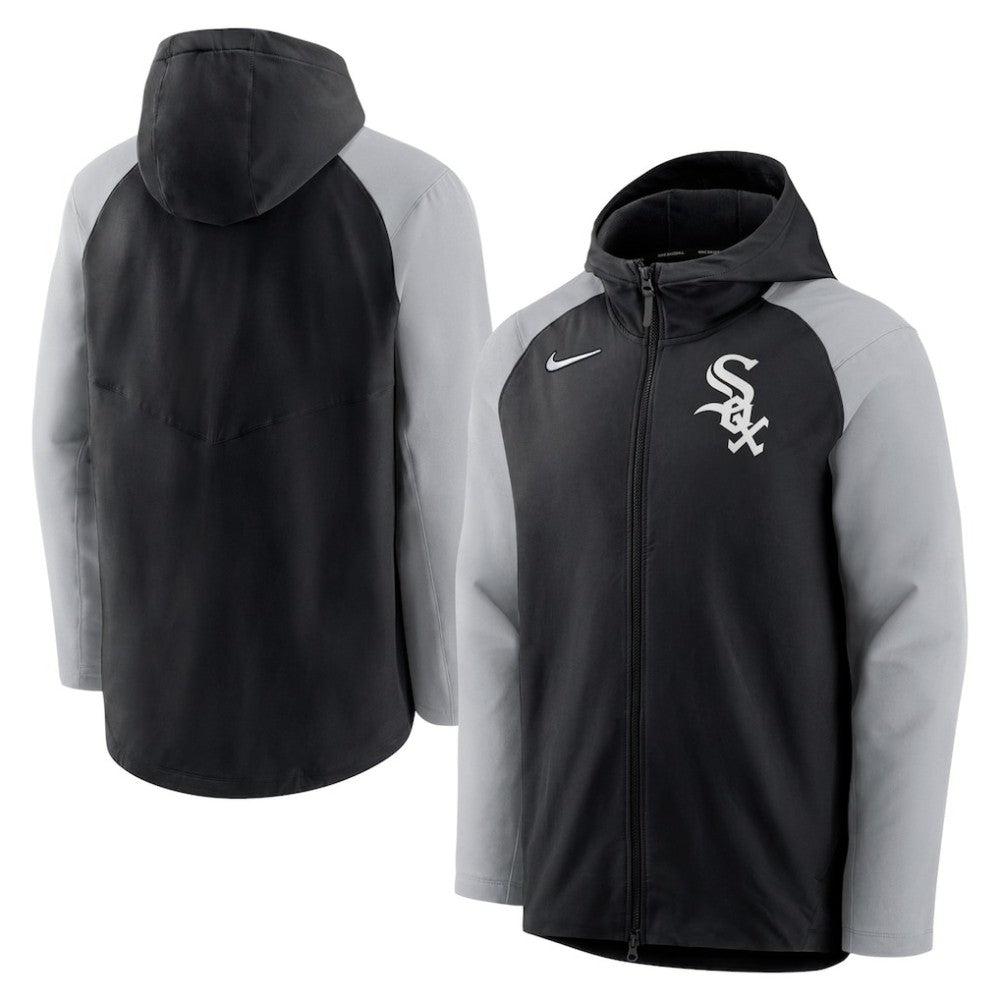 MLB Chicago White Sox Nike Authentic Collection Performance Raglan Full-Zip Hoodie