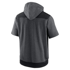 MLB Minnesota Twins Nike Authentic Collection Dry Flux Performance Quarter-Zip Short Sleeve Hoodie