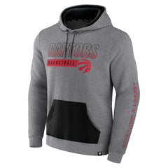 NBA Toronto Raptors Off The Bench Color Block Pullover Hoodie