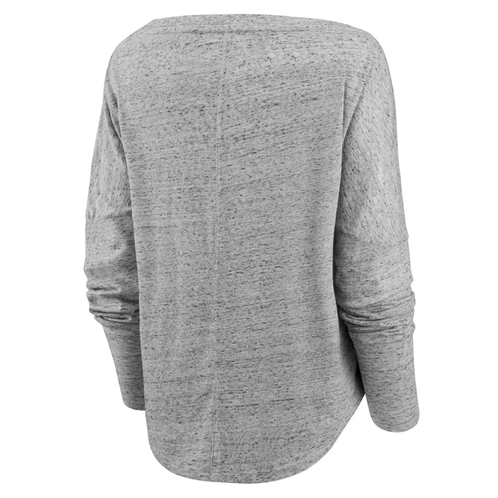 NBA Los Angeles Lakers Women's Nostalgia Off-The-Shoulder Long Sleeve T-Shirt