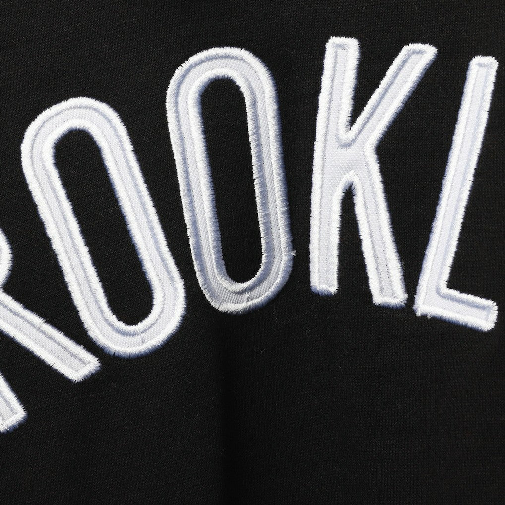 NBA Brooklyn Nets Big & Tall Double Contrast Pullover Hoodie