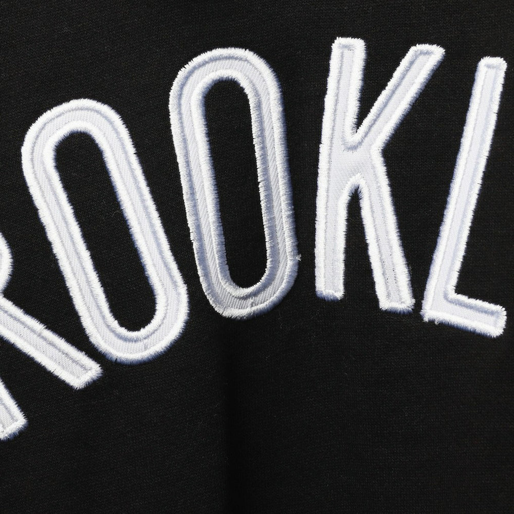 NBA Brooklyn Nets Big & Tall Double Contrast Pullover Hoodie