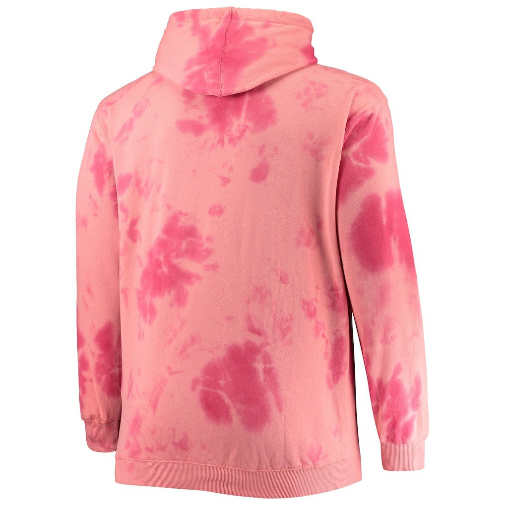 NBA Chicago Bulls Big & Tall Wordmark Cloud Dye Pullover Hoodie