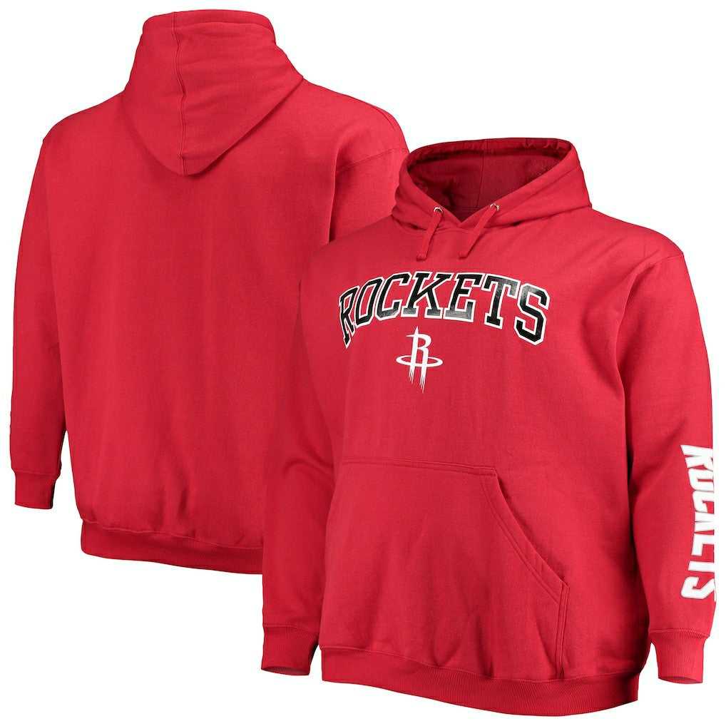 NBA Houston Rockets Big & Tall Team Wordmark Pullover Hoodie sale