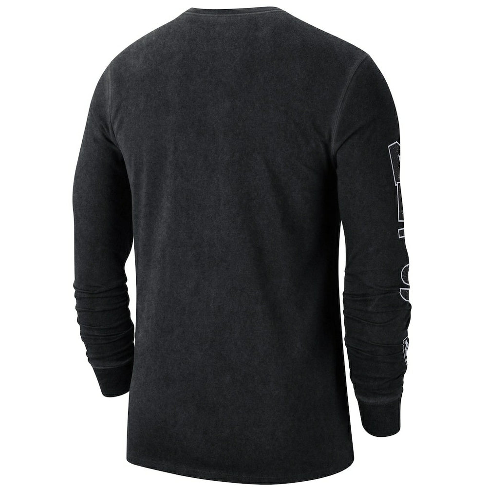 NBA Brooklyn Nets Courtside Retro Elevated Long Sleeve T-Shirt