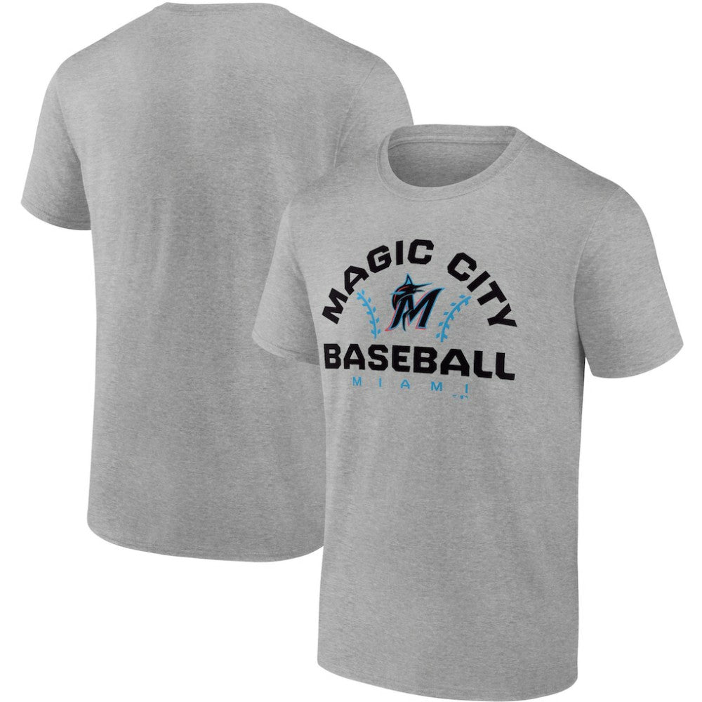 MLB Miami Marlins Fanatics Iconic Go for Two T-Shirt