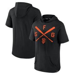 MLB San Francisco Giants Fanatics Iconic Rebel Short Sleeve Hooded Top