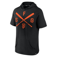 MLB San Francisco Giants Fanatics Iconic Rebel Short Sleeve Hooded Top