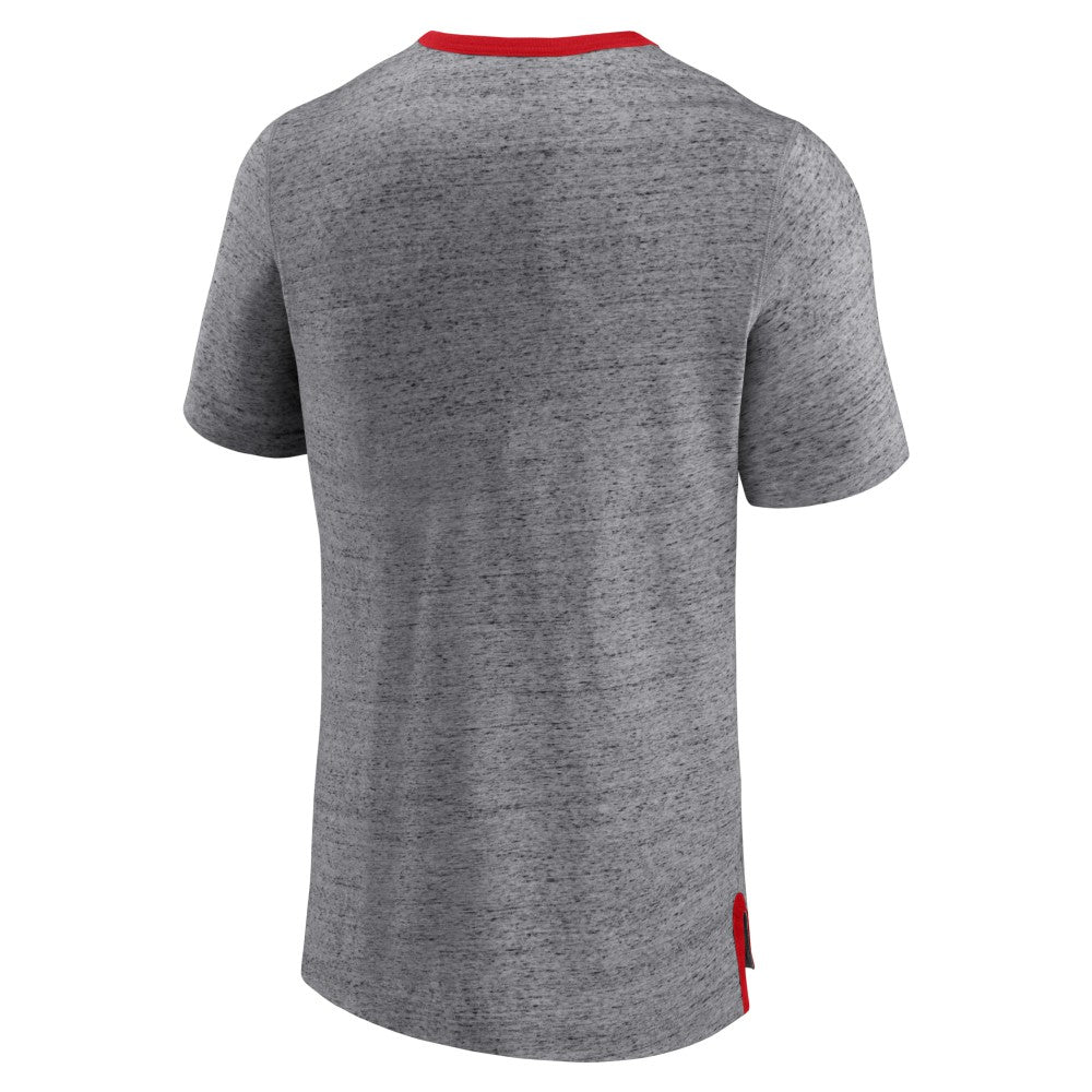 MLB St. Louis Cardinals Fanatics Iconic Team Element Speckled Ringer T-Shirt