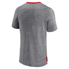 MLB St. Louis Cardinals Fanatics Iconic Team Element Speckled Ringer T-Shirt