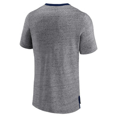 MLB Minnesota Twins Fanatics Iconic Team Element Speckled Ringer T-Shirt