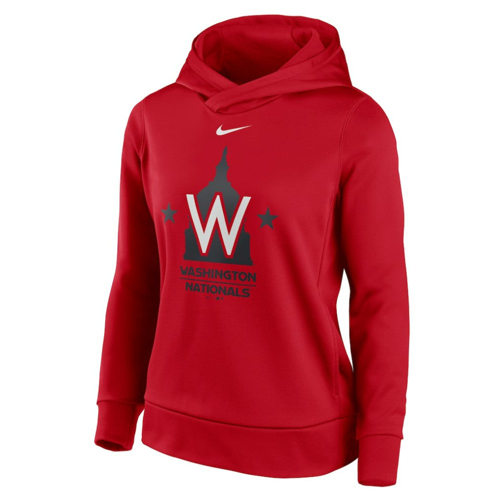 MLB Washington Nationals Nike Women's Alternate Logo Performance Pullover Hoodie