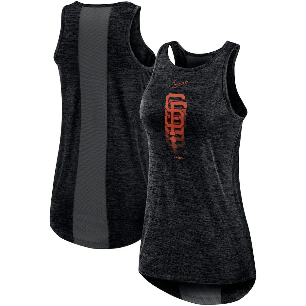 MLB San Francisco Giants Nike Women's Logo Fade High Neck Performance Tank Top