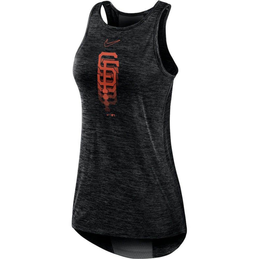 MLB San Francisco Giants Nike Women's Logo Fade High Neck Performance Tank Top