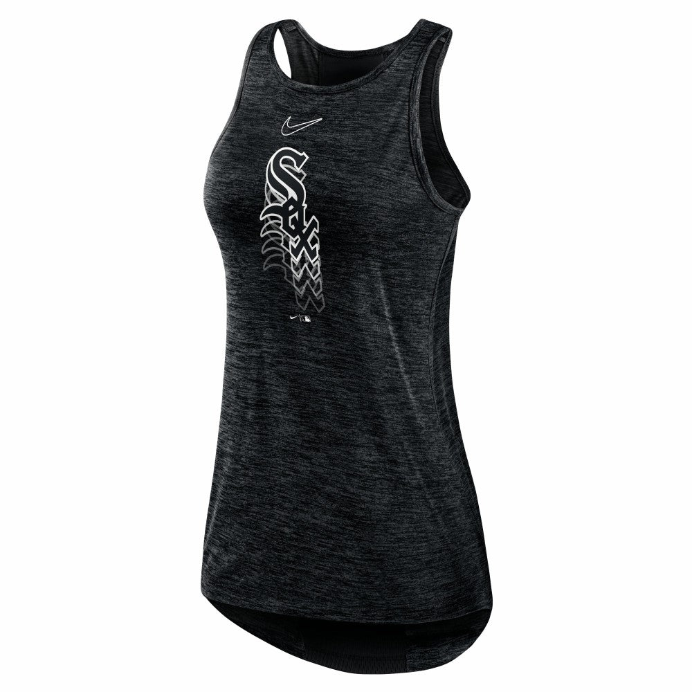 MLB Chicago White Sox Nike Women's Logo Fade High Neck Performance Tank Top