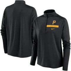 MLB Pittsburgh Pirates Nike Women's Primetime Local Touch Pacer Quarter-Zip Top