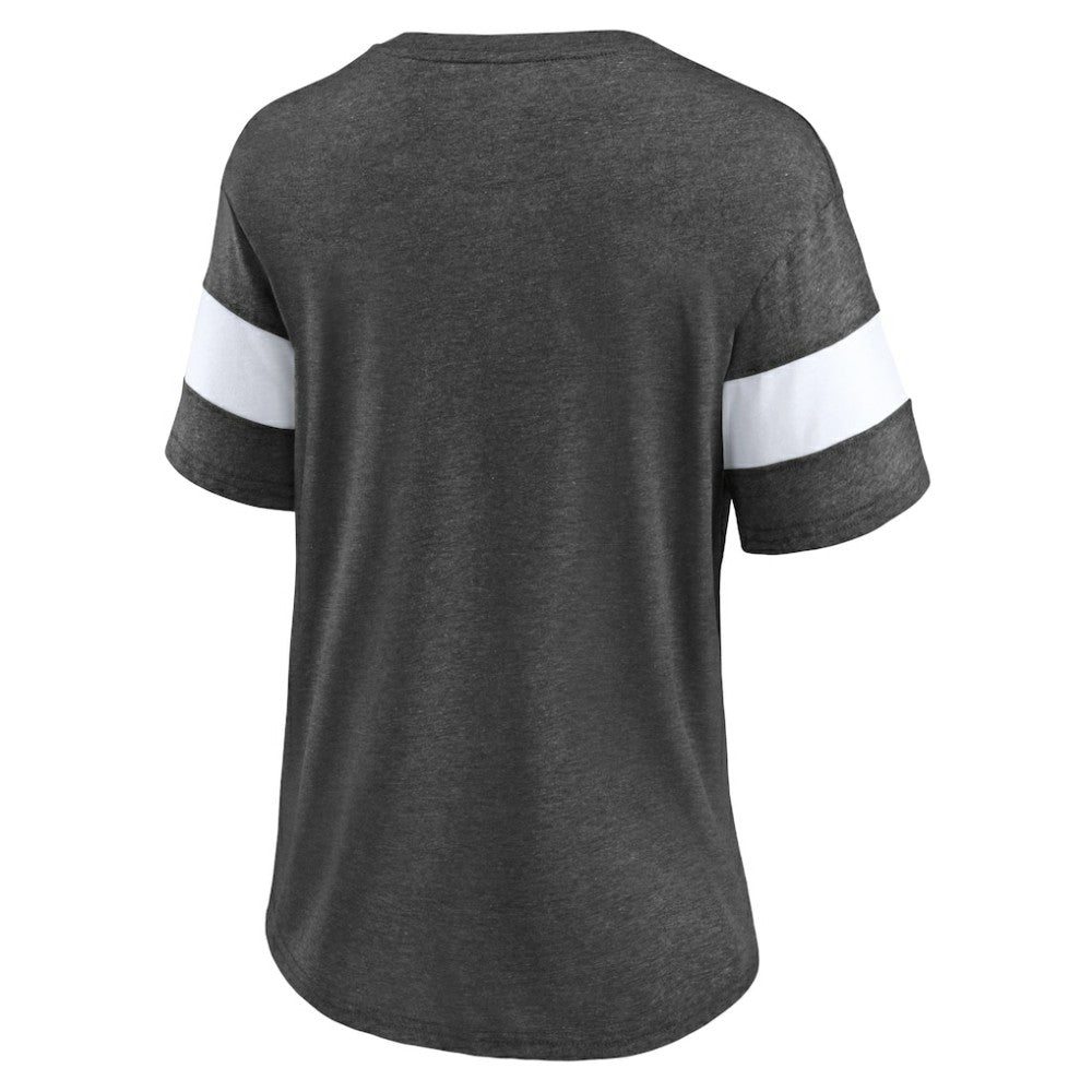 MLB San Francisco Giants Fanatics Women's Wordmark V-Neck Tri-Blend T-Shirt