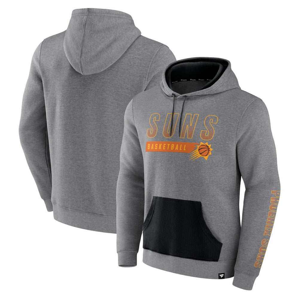 NBA Phoenix Suns Off The Bench Color Block Pullover Hoodie