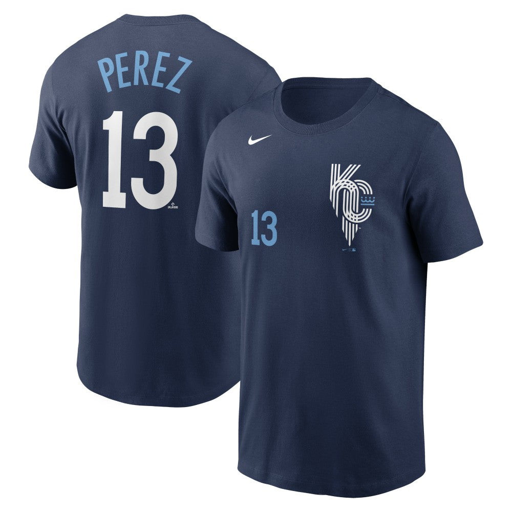 MLB Salvador Perez Kansas City Royals Nike City Connect Name & Number T-Shirt