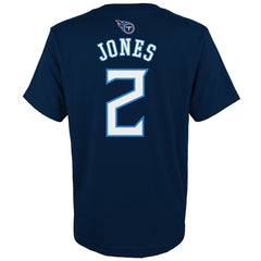 Julio Jones  Youth Mainliner Player Name & Number T-Shirt - Tennessee Titans