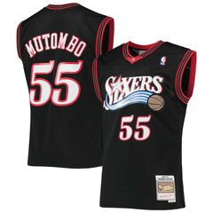 NBA Dikembe Mutombo Philadelphia 76ers Hardwood Classics Swingman Jersey