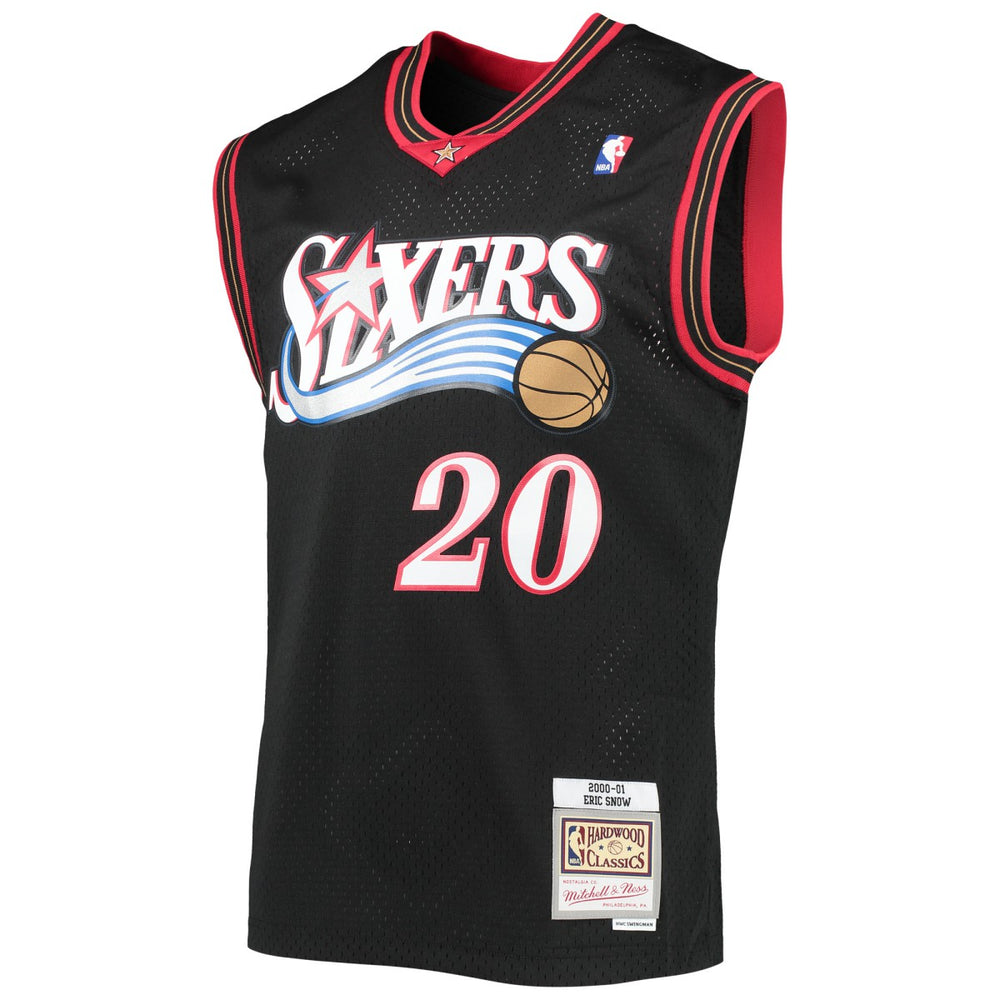 NBA Eric Snow Philadelphia 76ers 2000/01 Hardwood Classics Swingman Jersey