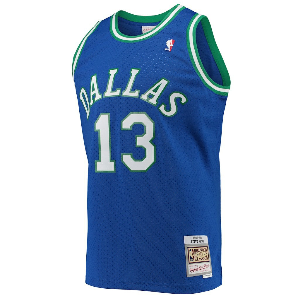 NBA Steve Nash Dallas Mavericks 1998/99 Hardwood Classics Swingman Jersey sale