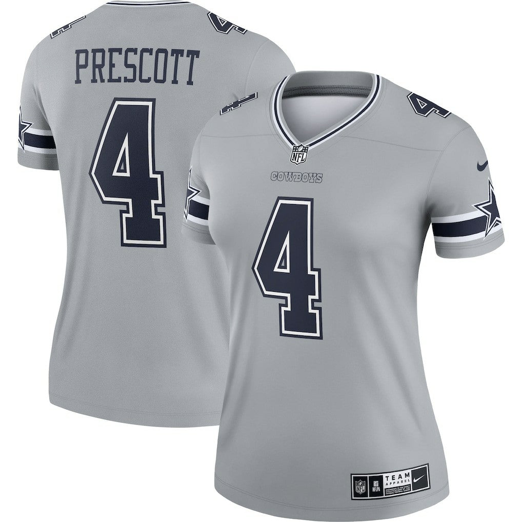 Dak Prescott  Women's Legend Player Performance Top - Dallas Cowboys