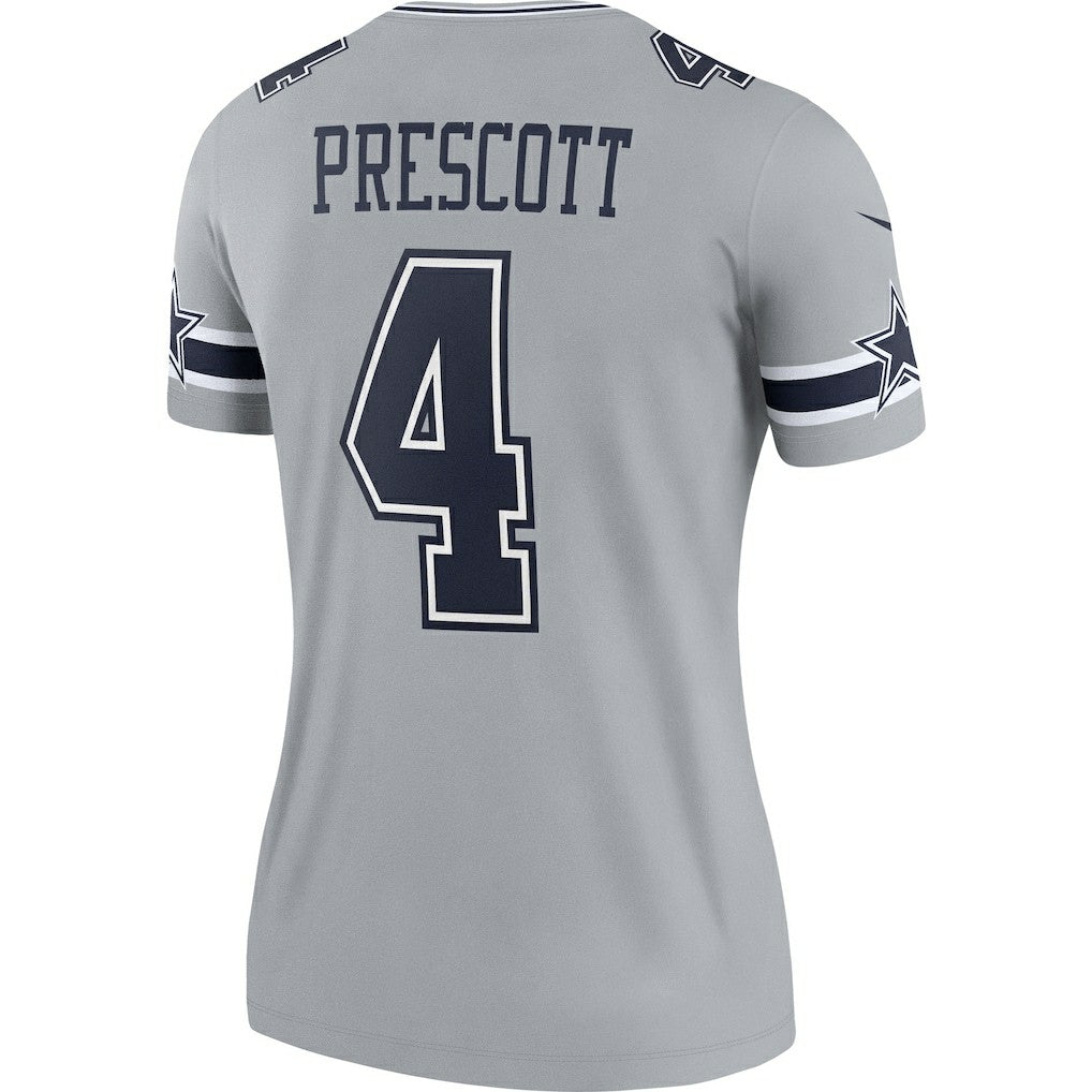 Dak Prescott  Women's Legend Player Performance Top - Dallas Cowboys