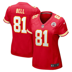 Blake Bell  Women's Game Player Jersey - Kansas City Chiefs