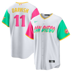 MLB Yu Darvish San Diego Padres Nike City Connect Replica Player Jersey