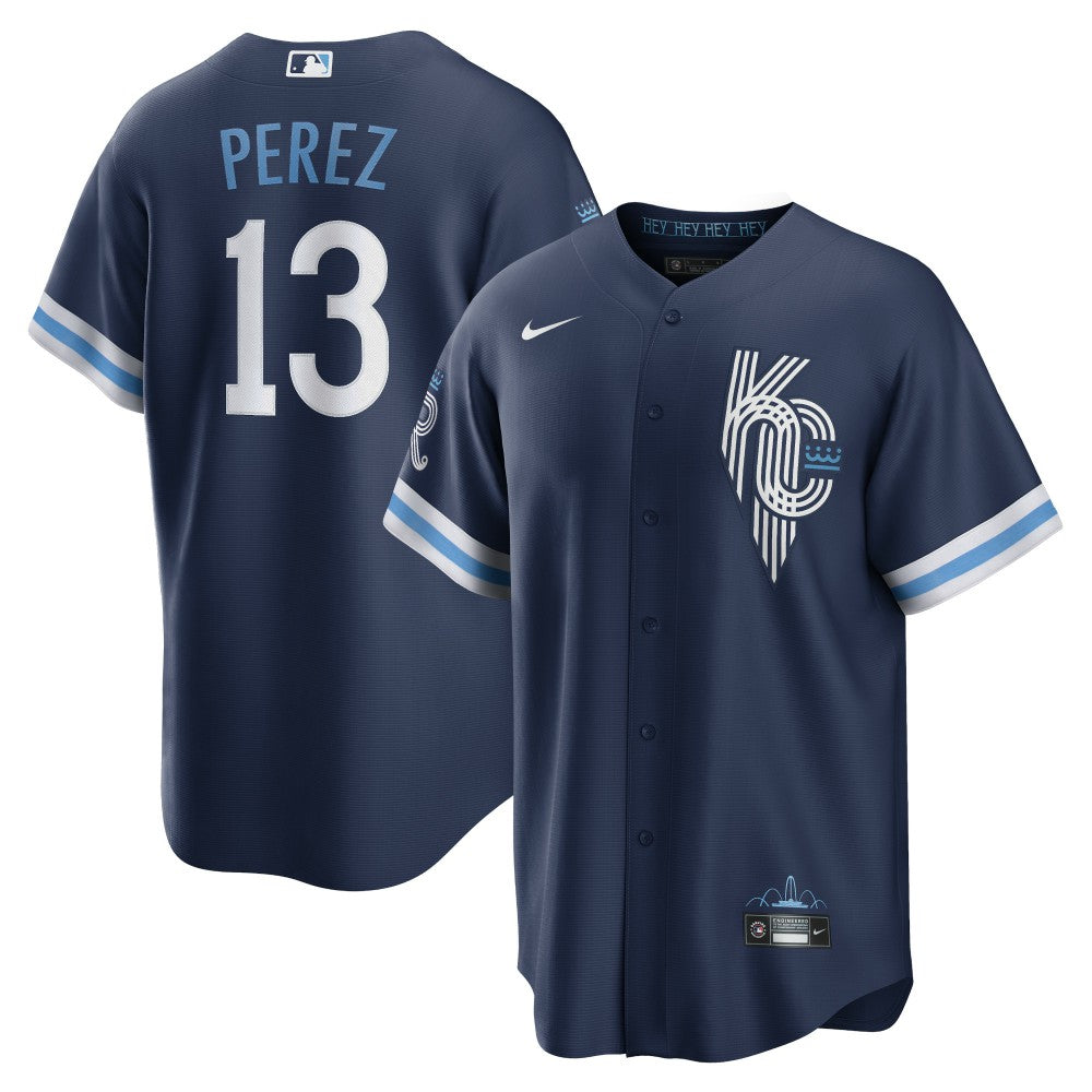 MLB Salvador Perez Kansas City Royals Nike City Connect Replica Player Jersey