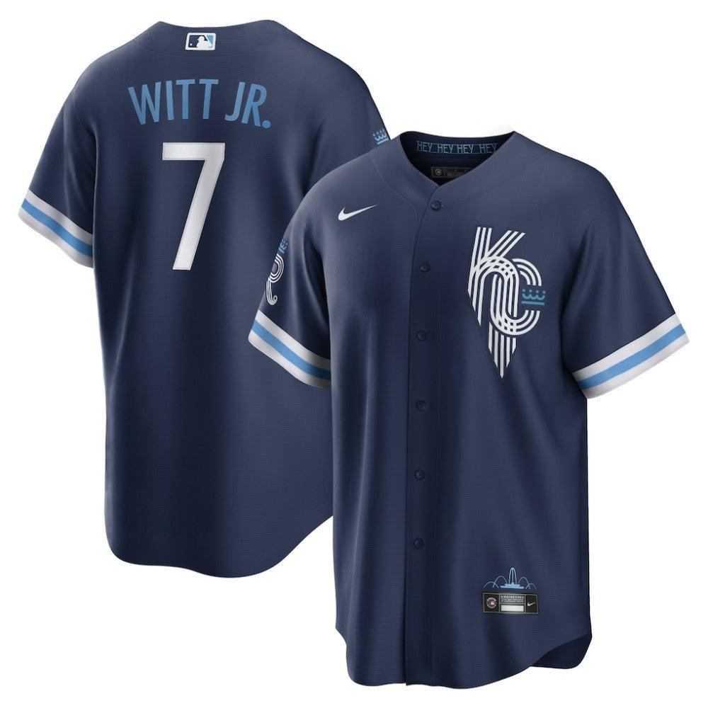 MLB Bobby Witt Jr. Kansas City Royals Nike City Connect Replica Player Jersey