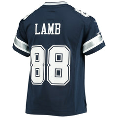 CeeDee Lamb  Youth Player Game Jersey - Dallas Cowboys