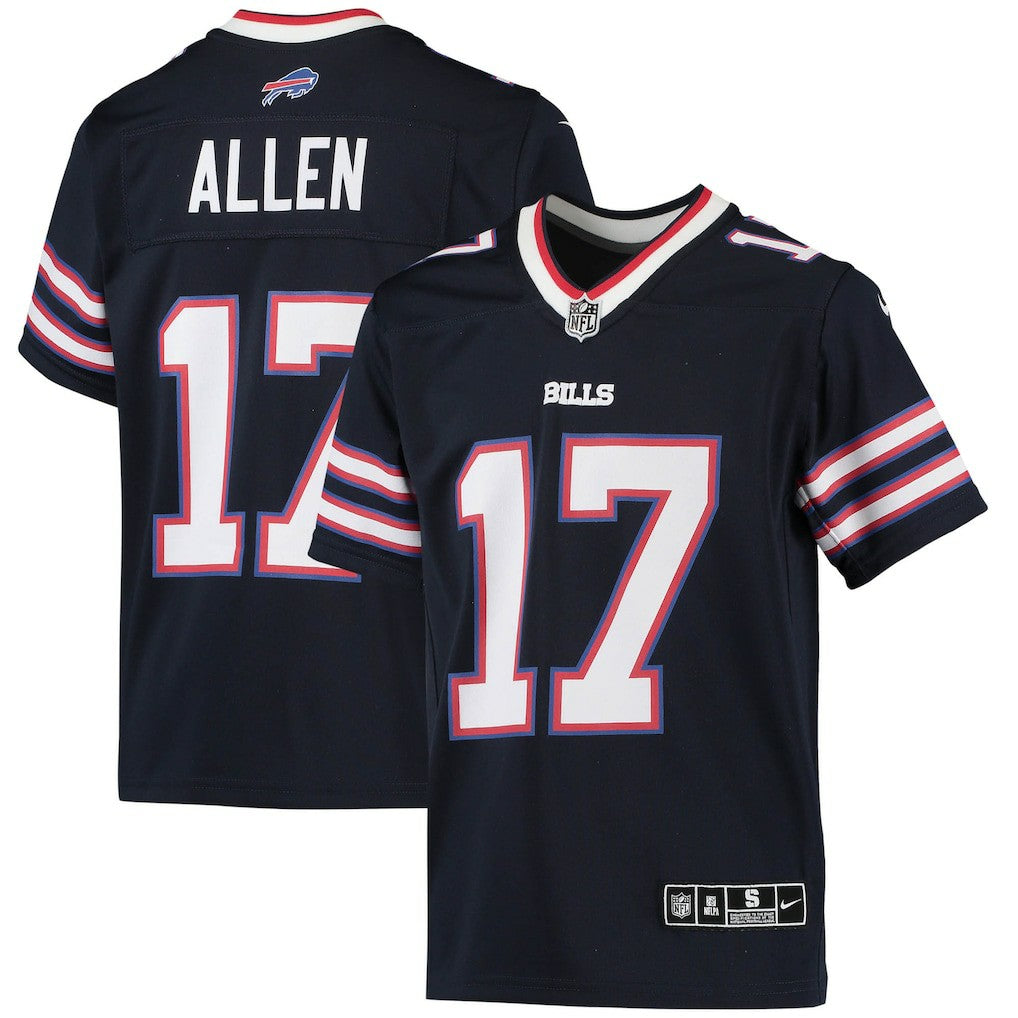 Josh Allen  Youth Inverted Team Game Jersey - Buffalo Bills