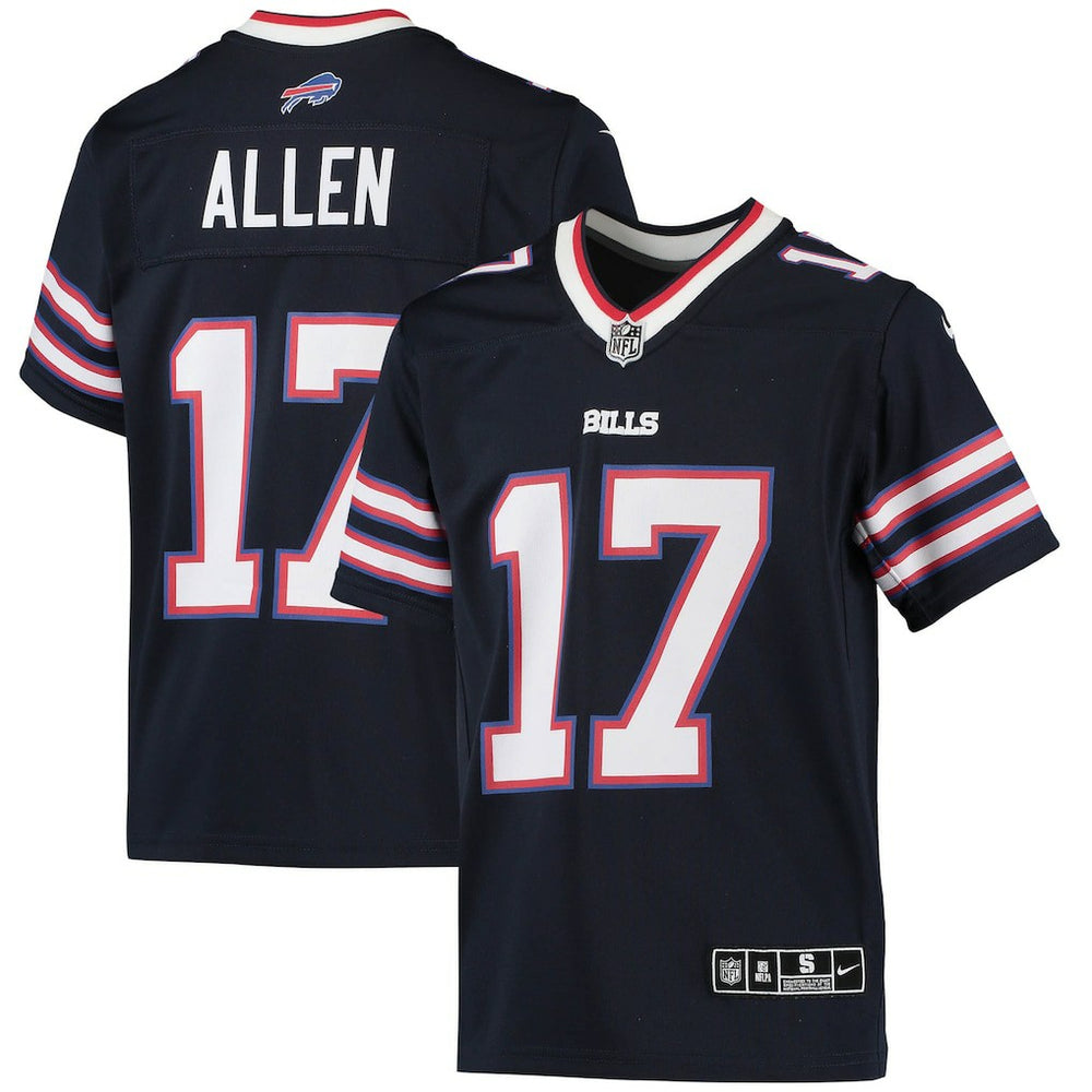 Josh Allen  Youth Inverted Team Game Jersey - Buffalo Bills