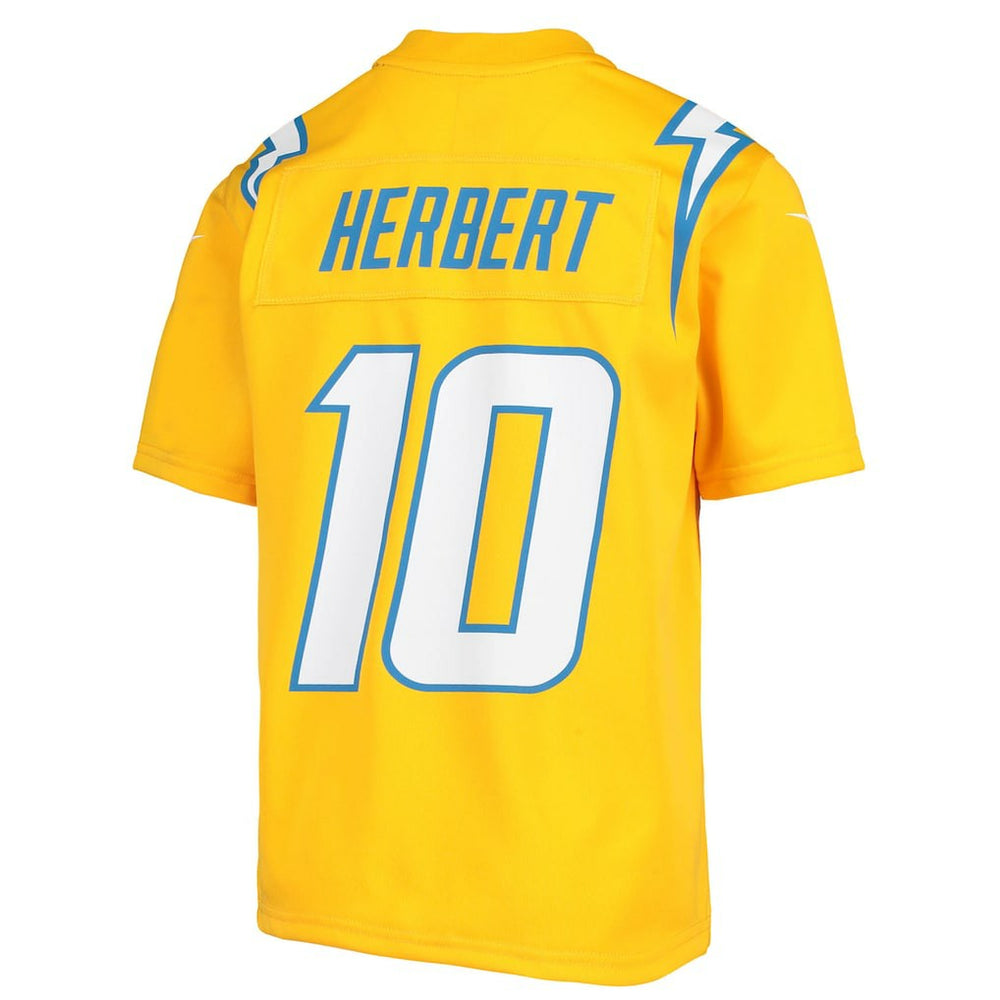 Justin Herbert  Youth Inverted Team Game Jersey - Los Angeles Chargers