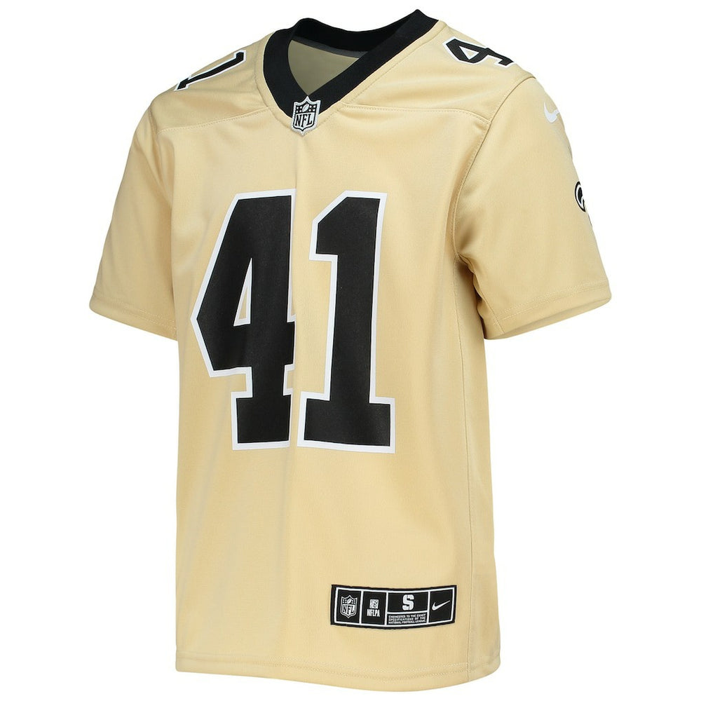 Alvin Kamara  Youth Inverted Team Game Jersey - New Orleans Saints