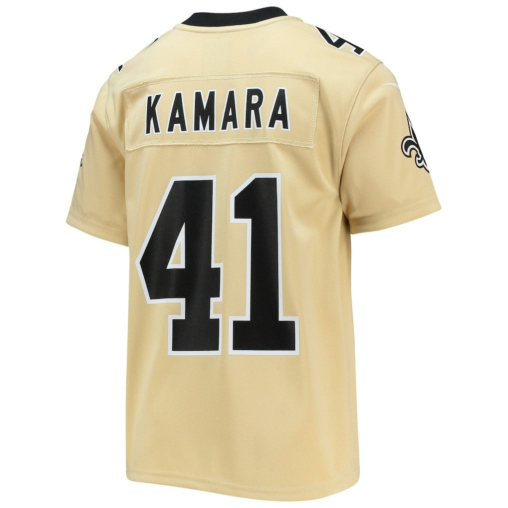 Alvin Kamara  Youth Inverted Team Game Jersey - New Orleans Saints