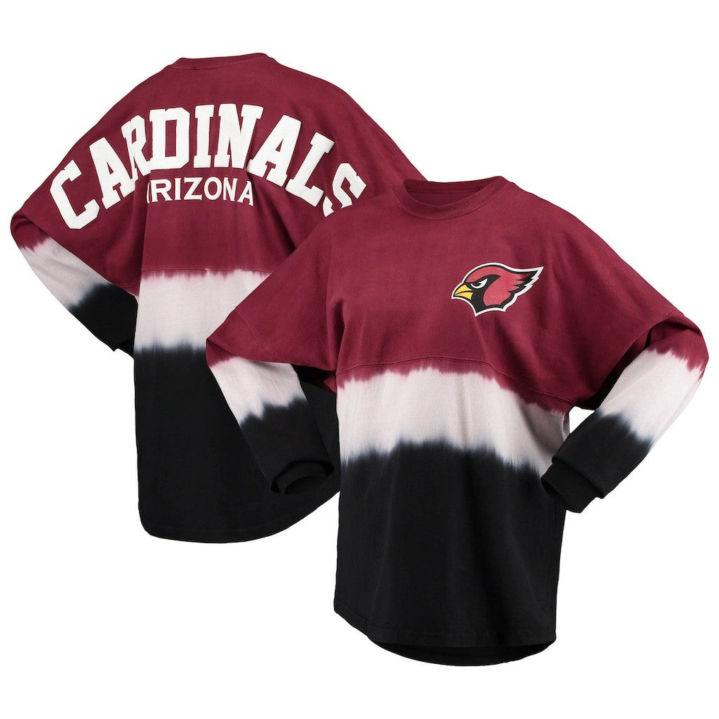 Women's Ombre Long Sleeve T-Shirt - Arizona Cardinals