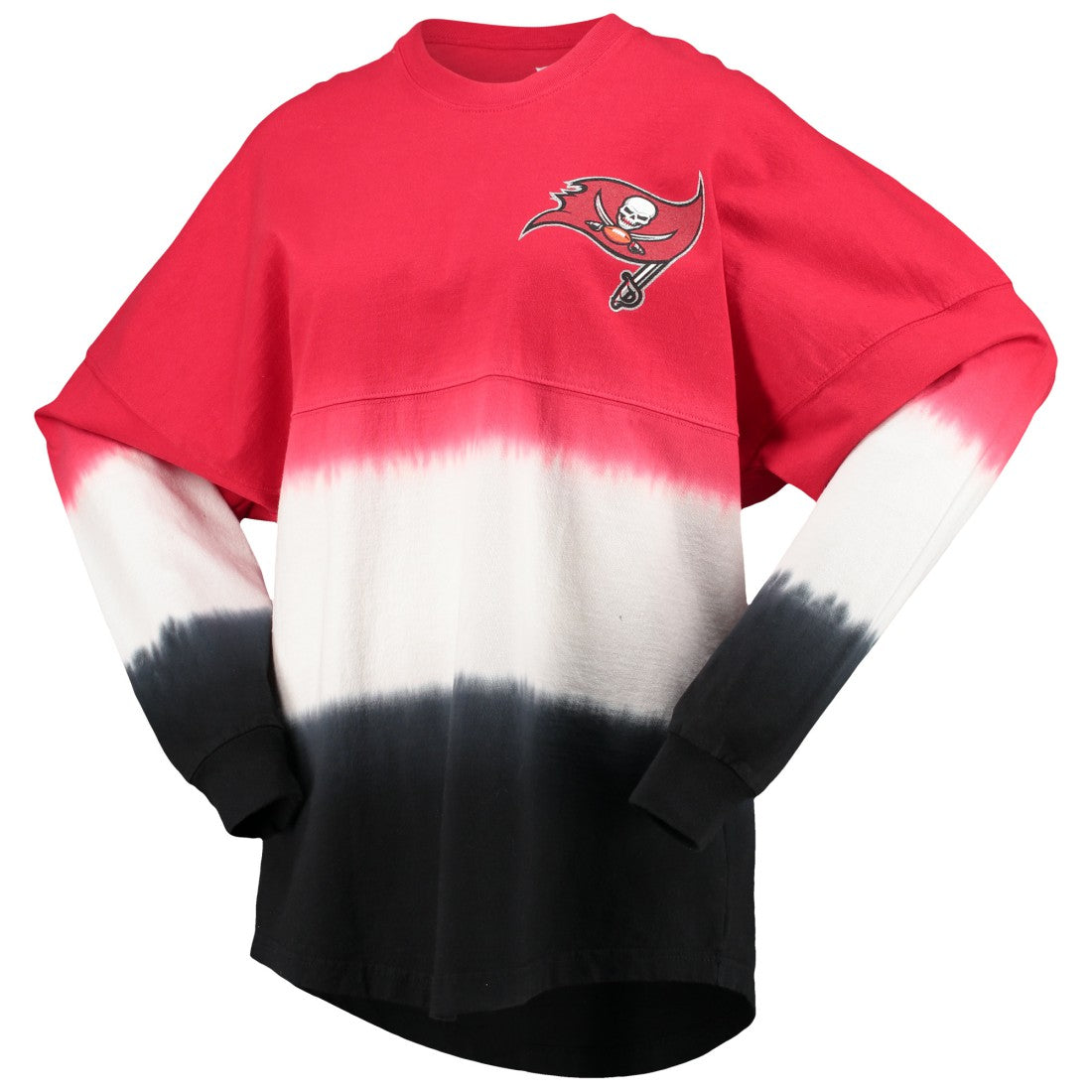 Women's Ombre Long Sleeve T-Shirt - Tampa Bay Buccaneers