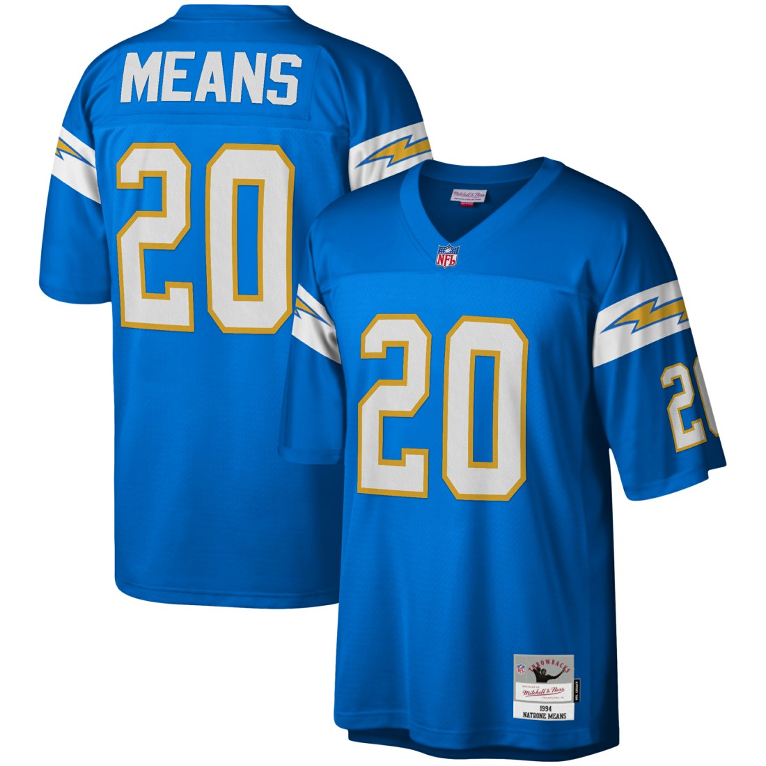 Natrone Means  Legacy Replica Jersey - Los Angeles Chargers