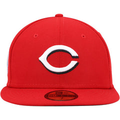 MLB Cincinnati Reds New Era 9/11 Memorial Side Patch 59FIFTY Fitted Hat