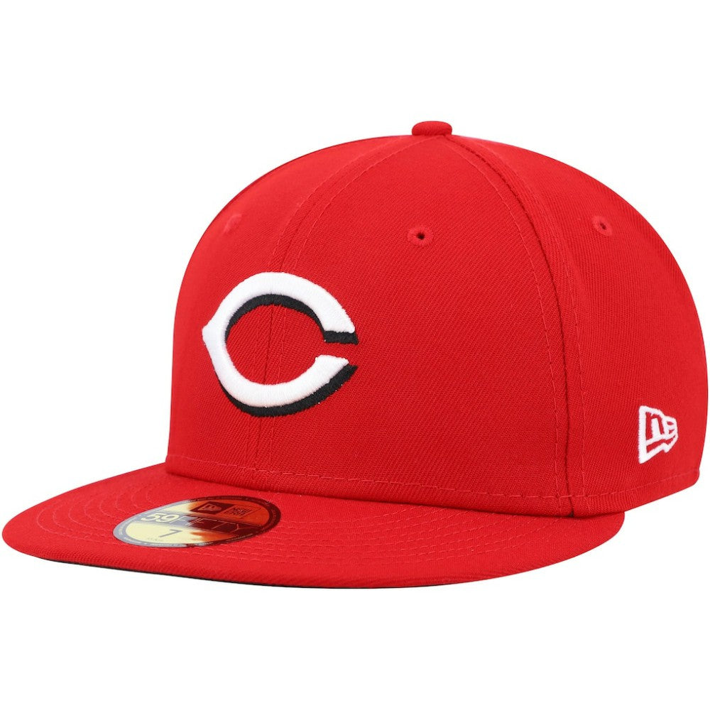 MLB Cincinnati Reds New Era 9/11 Memorial Side Patch 59FIFTY Fitted Hat