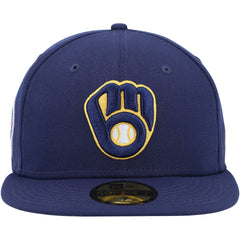 MLB Milwaukee Brewers New Era 9/11 Memorial Side Patch 59FIFTY Fitted Hat