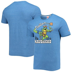 NBA Dallas Mavericks Homage NBA x Teenage Mutant Ninja Turtles Tri-Blend T-Shirt sale