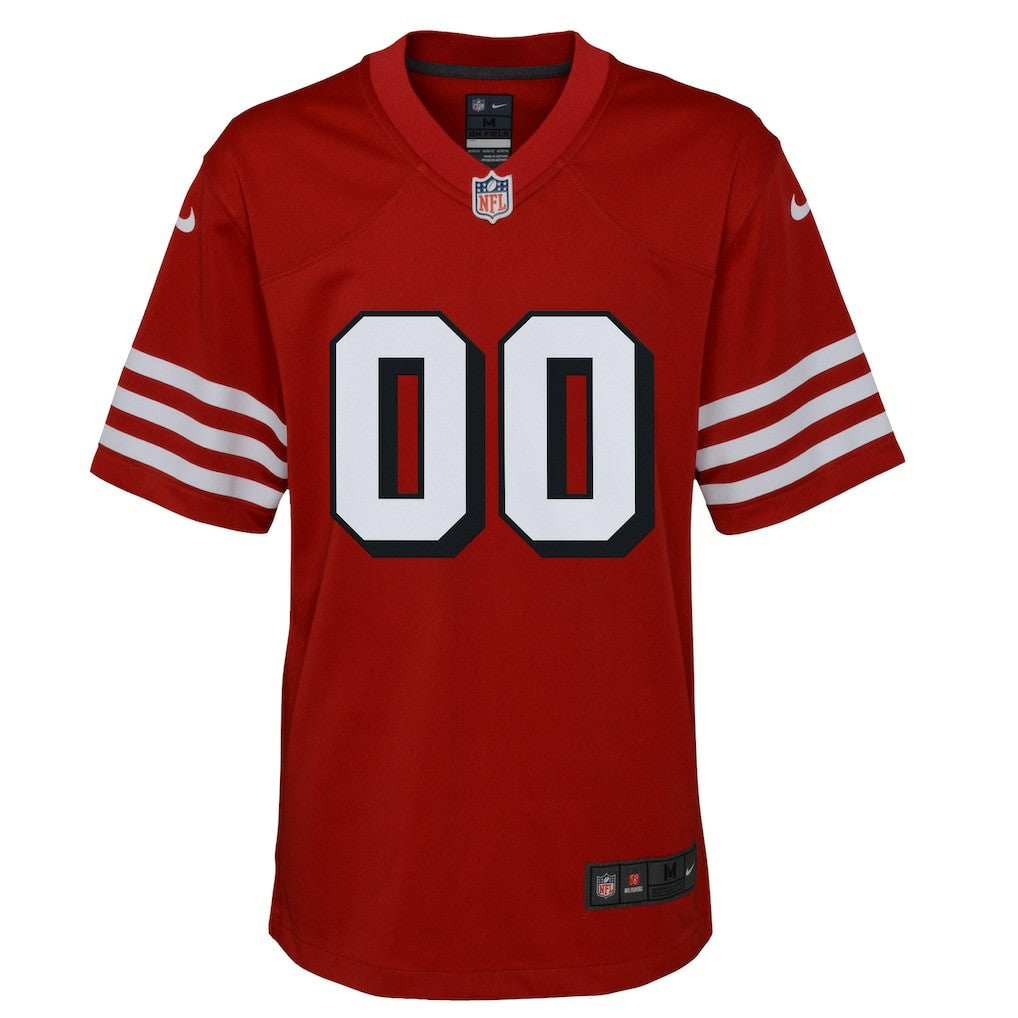 Youth Alternate Custom Game Jersey - San Francisco 49ers
