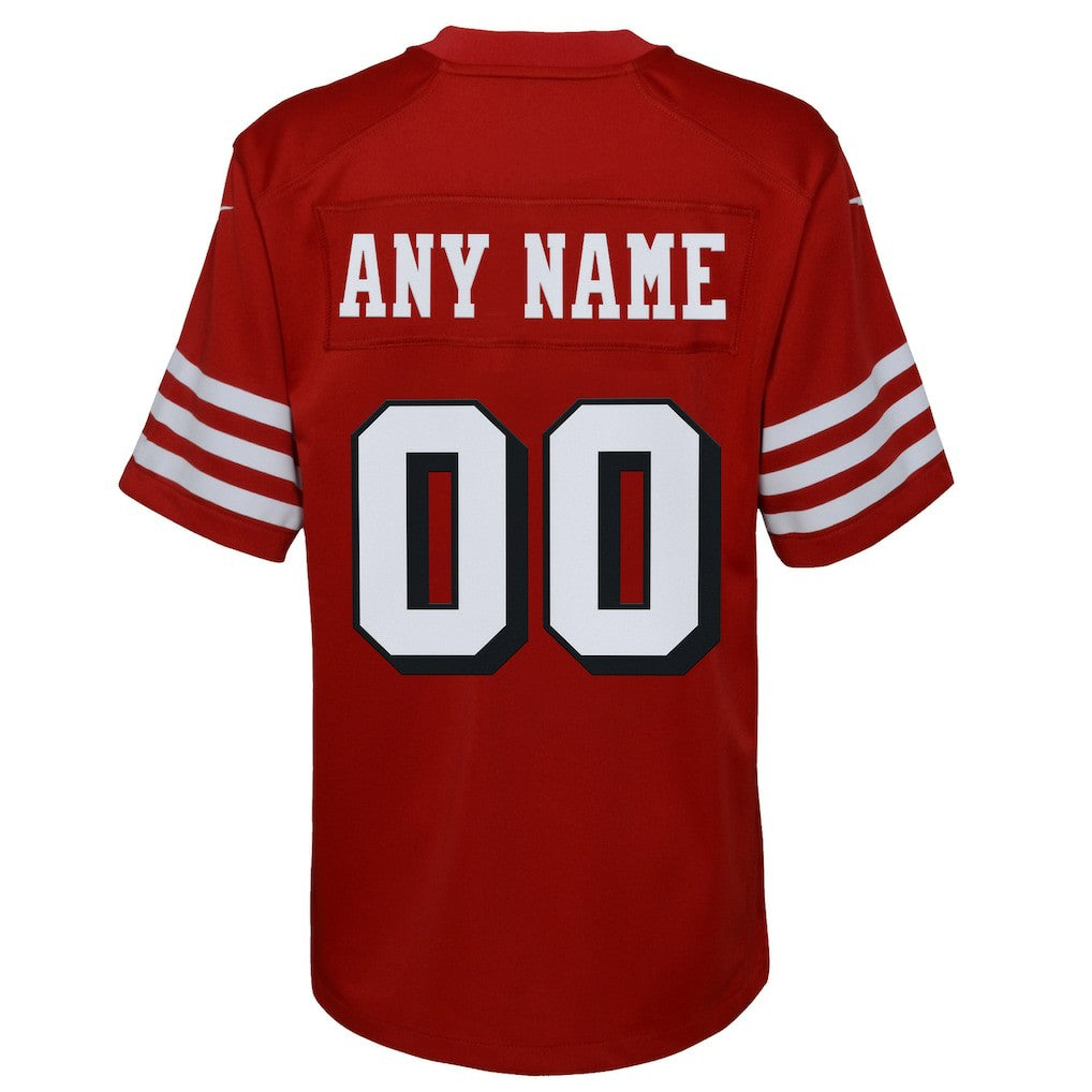 Youth Alternate Custom Game Jersey - San Francisco 49ers