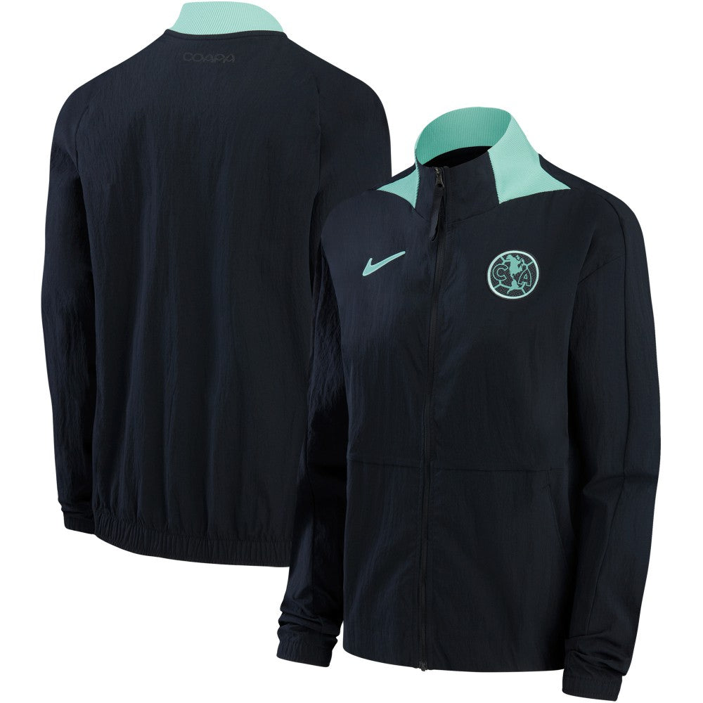 Club America Women's Anthem Raglan Full-Zip Jacket - Nike Black